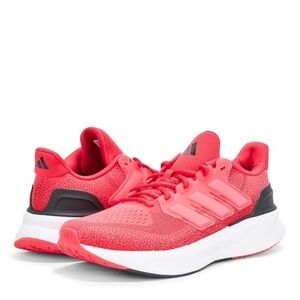 adidas girls Ultrarun 4 Sneaker youth Big kids size pink/blk running sneaker NEW